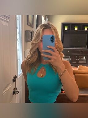 Lululemon Teal Tank Top